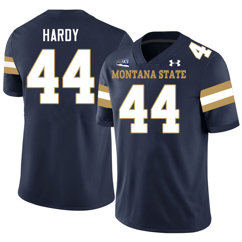 Men #44 Daniel Hardy Montana State Bobcats Jerseys Football Stitched-Navy